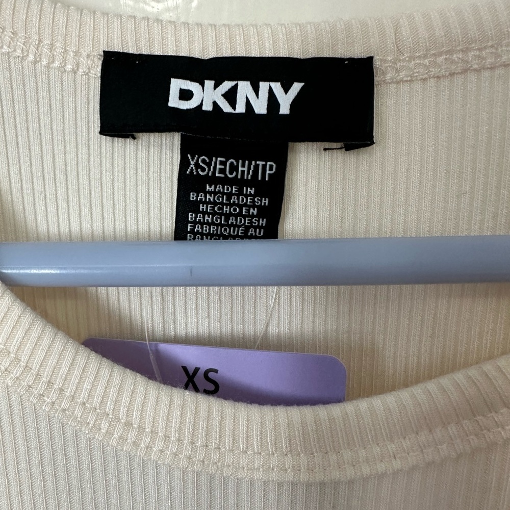 Dkny Cream Pleated Sleeveless Midi Dress - Picture 8 of 10